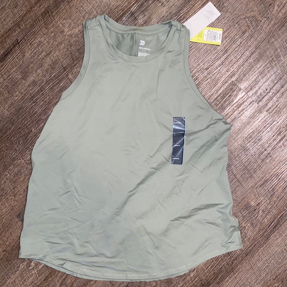 Sage Green Workout Tank